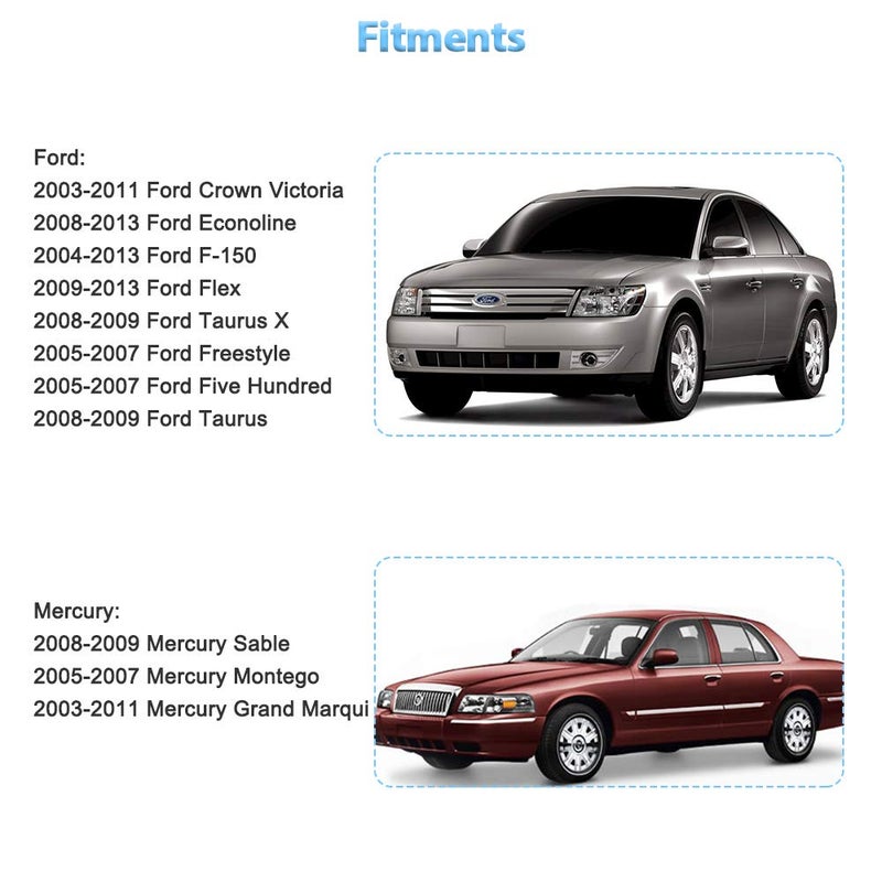 A ABIGAIL Front Windshield Washer Nozzles for 2004-2013 Ford F150 - Replaces # 3W7Z17603AA Spray Jet Kit (pack of 2) A7866F - Image 5